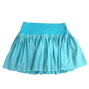 Aerie Offline‎ pleated skirt skorts Size M aqua blue pickleball tennis golf
